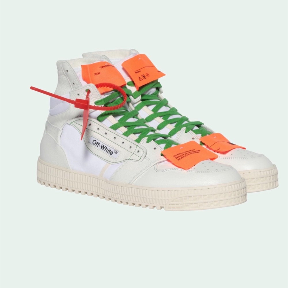 Off-White Virgil Abloh High-Top Sneakers